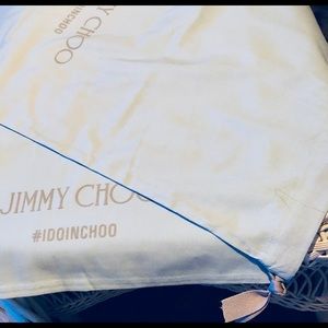 Brand new never used Jimmy Choo elegant dust bag!